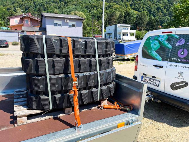 Gumene gusjenice terratrack comterra 400 x 72,5 x 74n