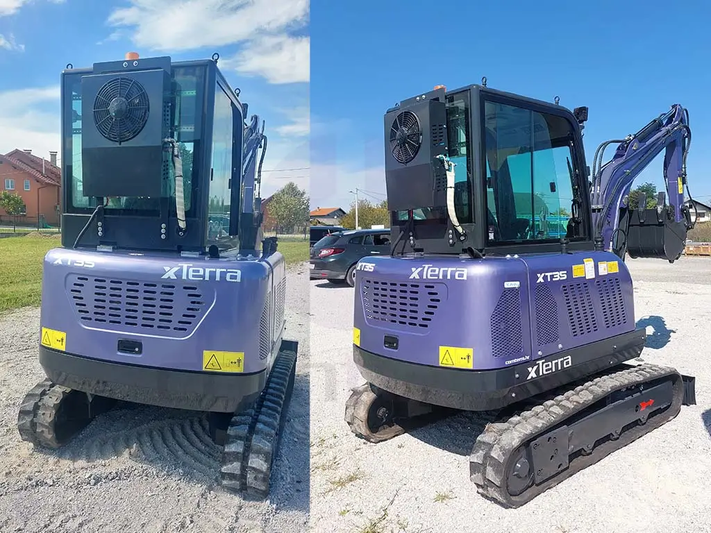 Mini bager xTerra XT35 3.5 tona - Image 3